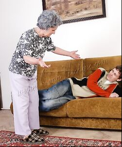 amateur granny going wild
